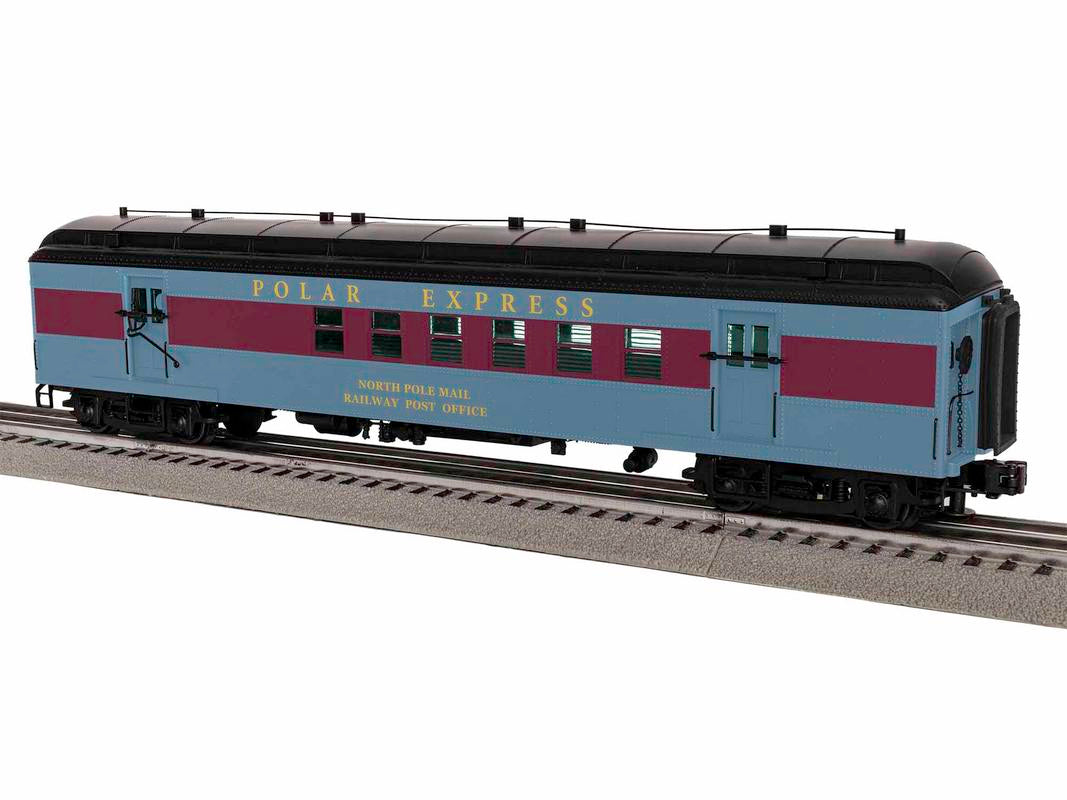Lionel 1927352 O The Polar Express 60' RPO with Black Roof