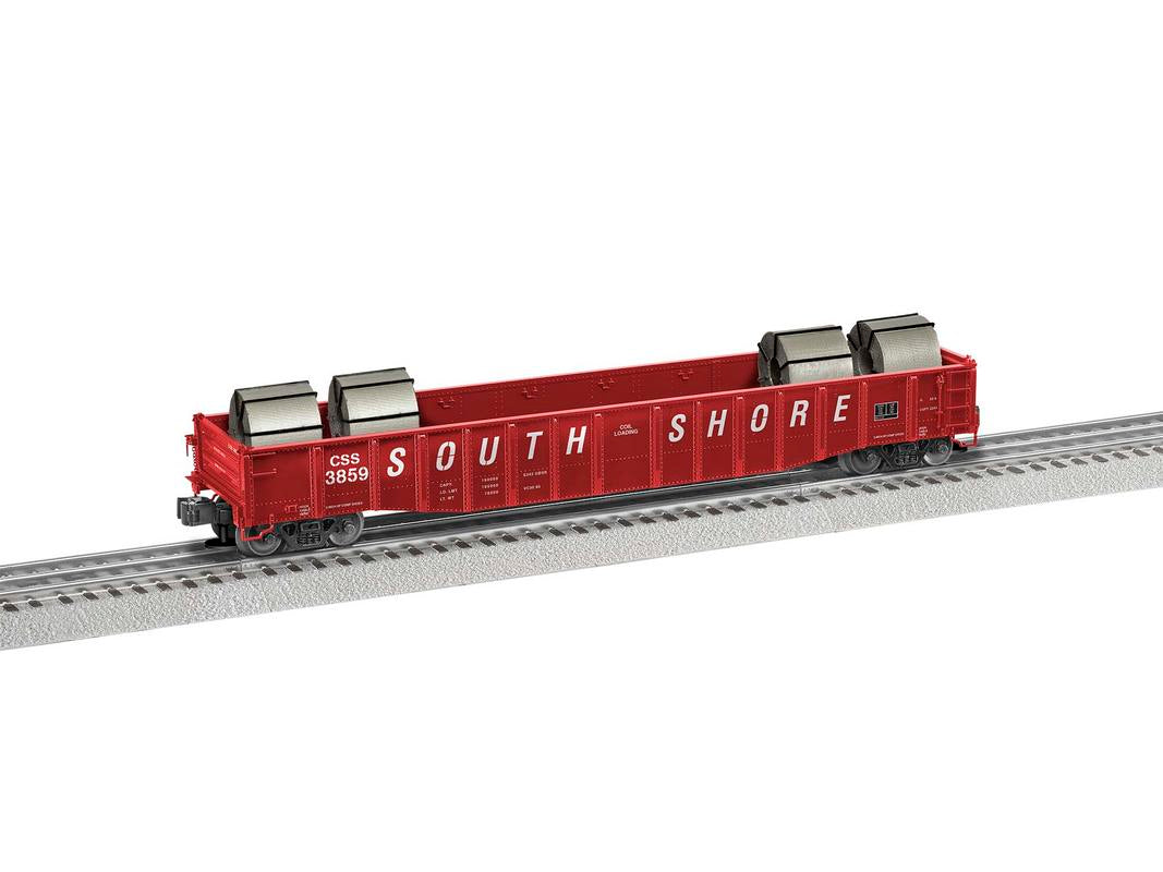 Lionel 1926321 O Chicago and South Shore 52' Coil Gondola #3859