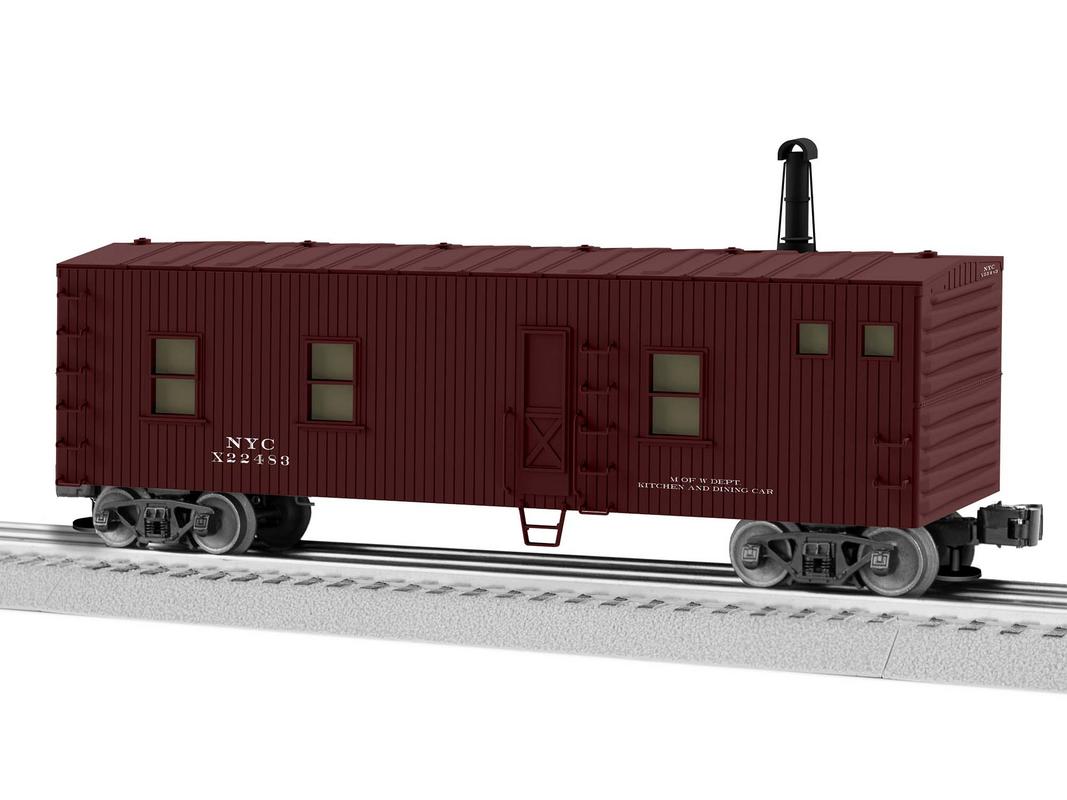 Lionel 1926210 O New York Central Kitchen Car with Sound #X22483