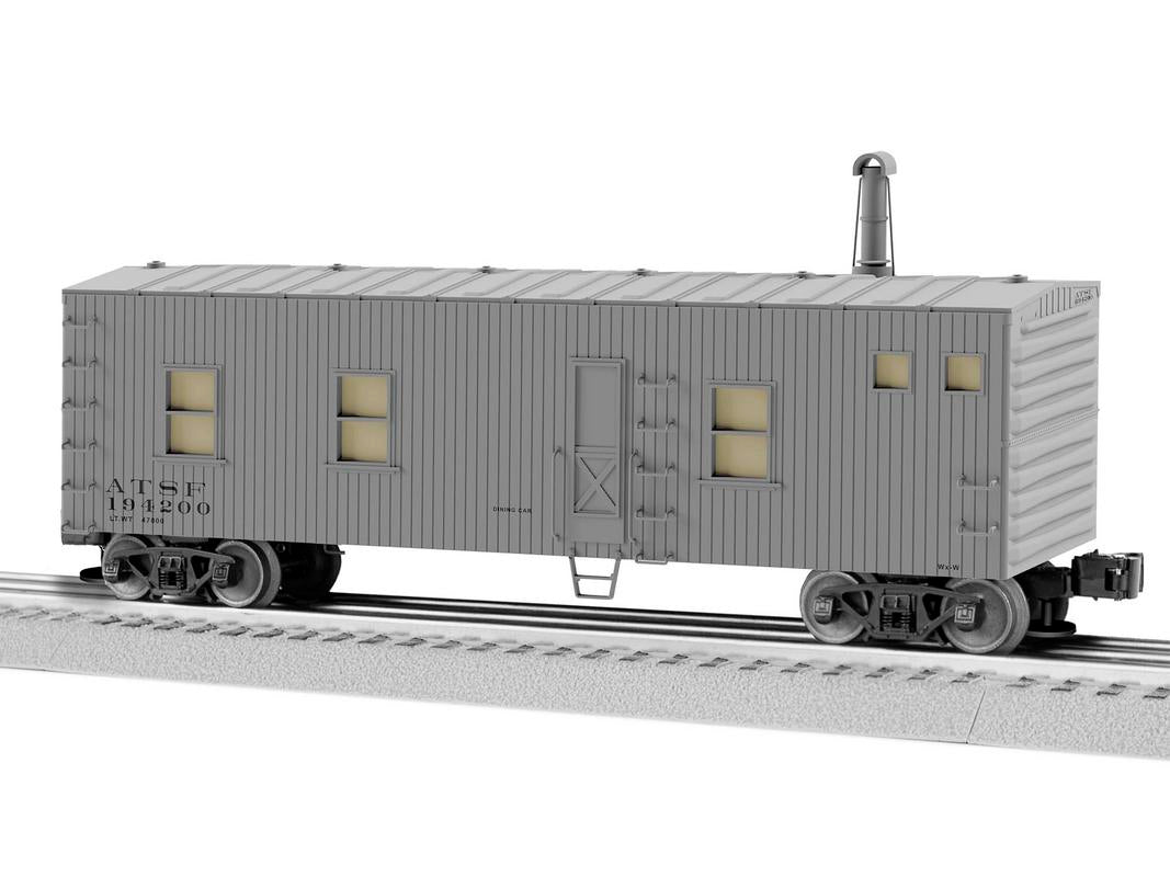 Lionel 1926200 O Santa Fe Kitchen Car with Sound #194200