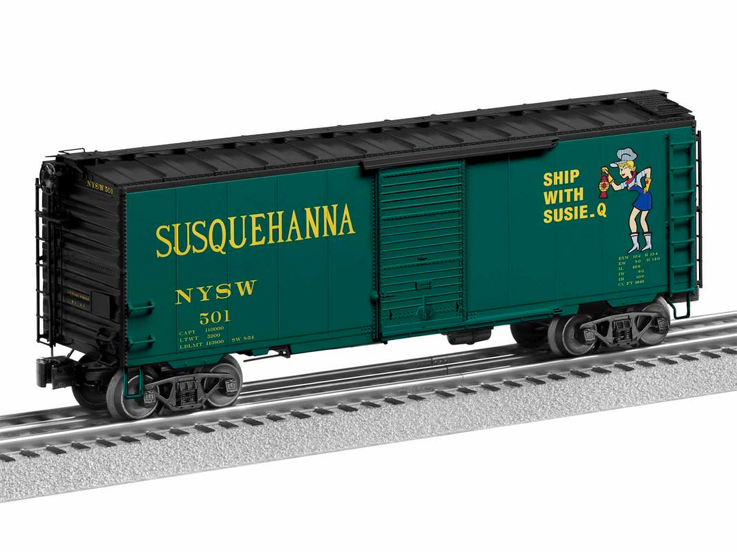 D & L Rockets 1926680 O Susquehanna Freightsounds PS-1 Boxcar #501