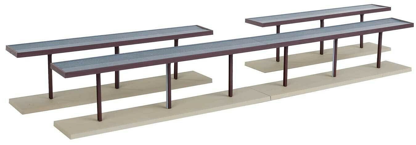 Walthers 933-4099 HO Suburban Station Platforms Kit (Pack of 4)