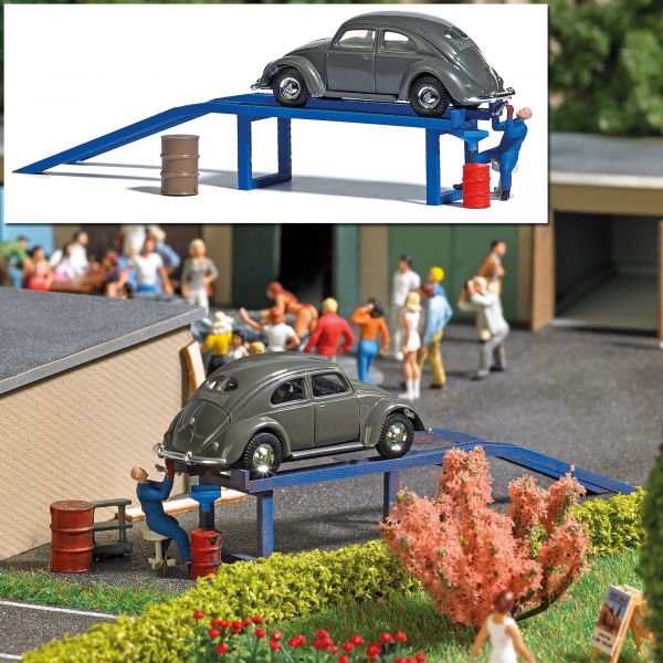 Busch 7829 HO Oil Change Action-Set