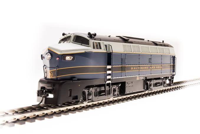 Broadway Limited 5755 HO Baltimore & Ohio Sharknose RF-16 A Diesel Loco #859