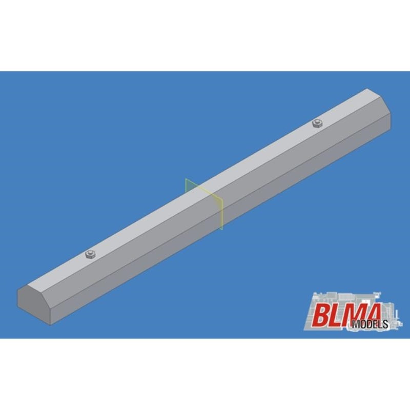 Atlas BLMA8108 Z Concrete Car Stop (Pack of 24)