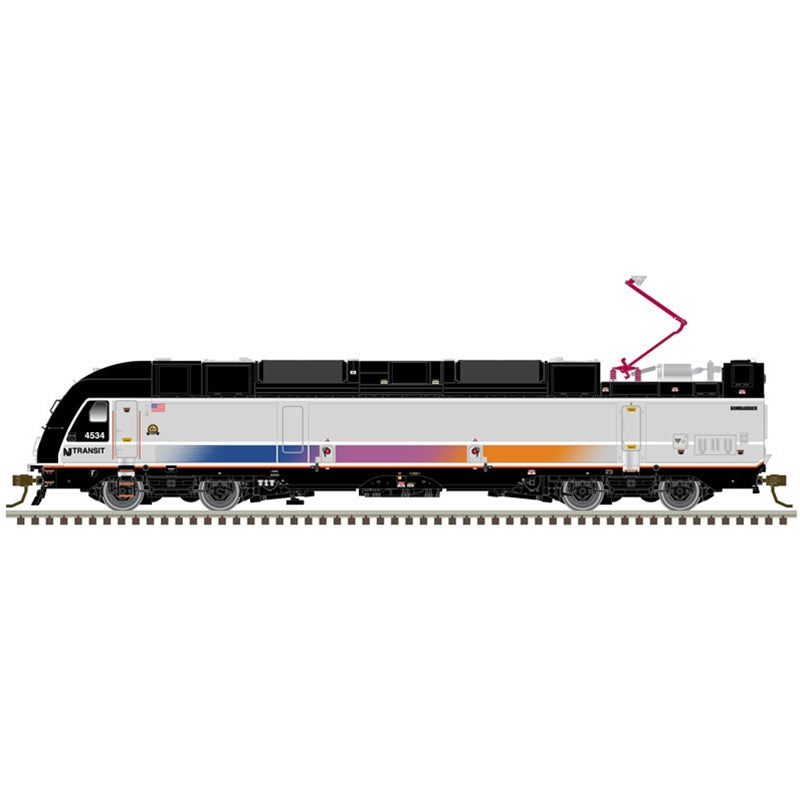 Atlas 40004043 N NJ Transit ALP-45DP Silver 100th ALP Edition #4534