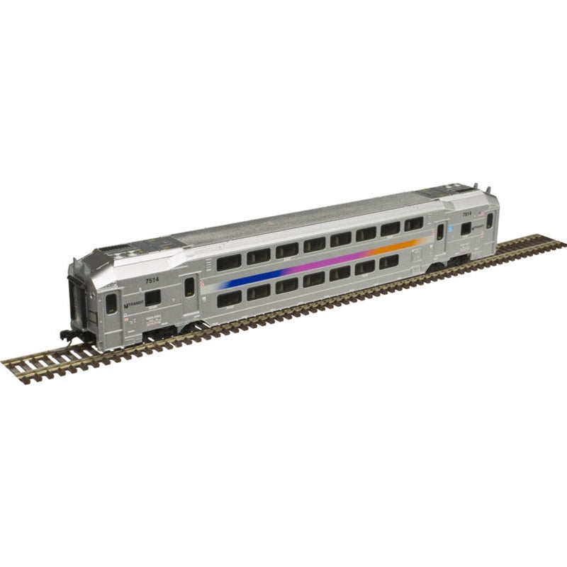 Atlas 40004057 N NJ Transit Multi-Level Trailer without Toilet #7575