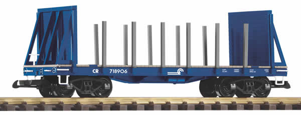 Piko 38766 G Scale Conrail Bulkhead Flatcar #718906
