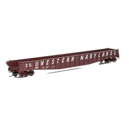 Athearn 28222 HO Western Maryland 65' 6" Mill Gondola Ready-To-Run #53001