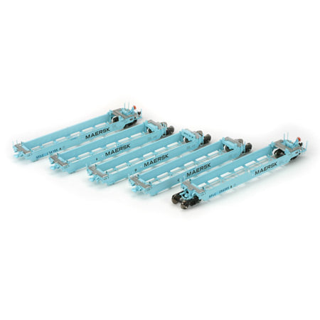 Athearn 95048 HO SFLC Maxi I/Early Ready-To-Run #3 (Pack of 5)