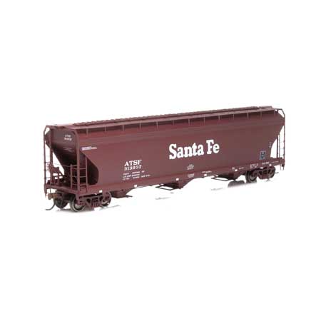 Athearn G15452 HO Santa Fe ACF 4600 3-Bay Centerflow Hopper #313937