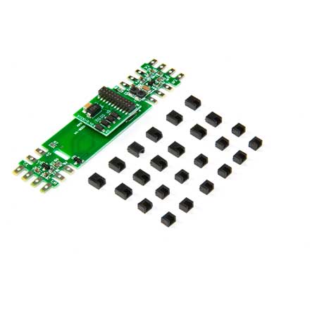 Athearn G67140 HO Genesis DC-21 Pin Motherboard for LEDs