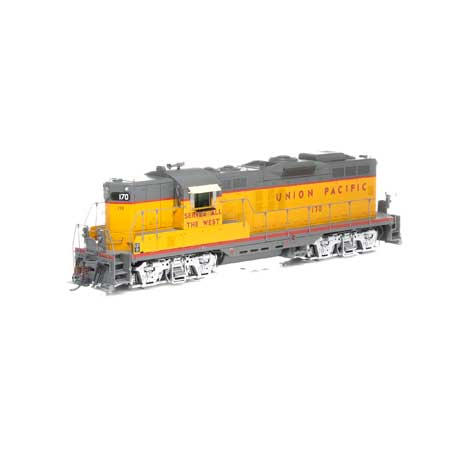 Athearn G78202 HO Union Pacific GP9 Diesel Locomotive with DCC and Sound #170