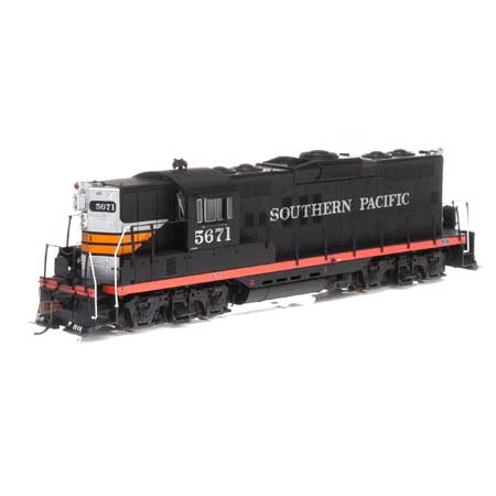 Athearn G78219 HO Southern Pacific GP9 Diesel Locomotive with DCC & Sound #5671