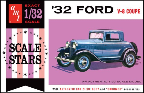 AMT 1181 1:32 1932 Ford Scale Stars Model Car Kit