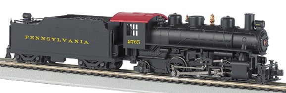 Bachmann 51528 HO Pennsylvania 2-6-2 Prairie Steam Locomotive #2765