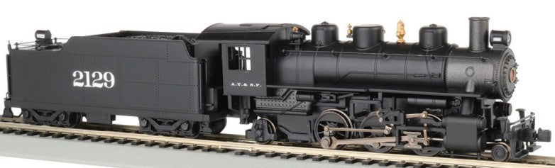 Locomotive Vapeur H0 Bachmann 2-6-2 Santa Fe : échelle 1/87, Neuve, Modèle 51529