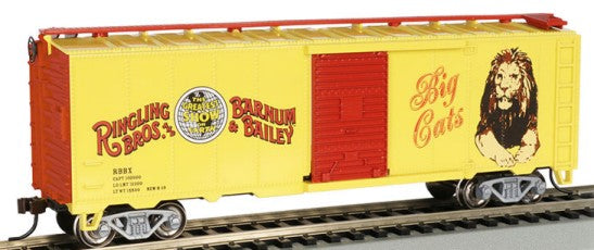 Bachmann 16612 HO Ringling Bros. and Barnum and Bailey Lion Box Car