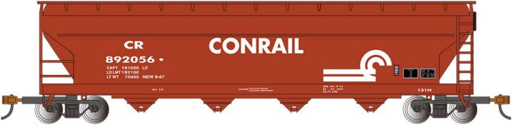 Bachmann 17560 HO Conrail 56' ACF Center-Flow Hopper Road # 892056