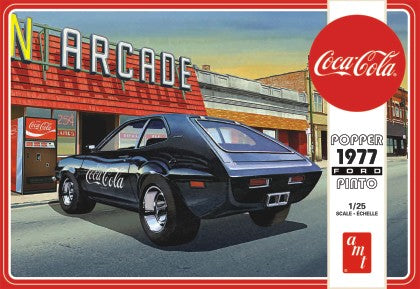 AMT 1166 1:25 Popper 1977 Ford Pinto w/Coca-Cola Machine Model Car Kit
