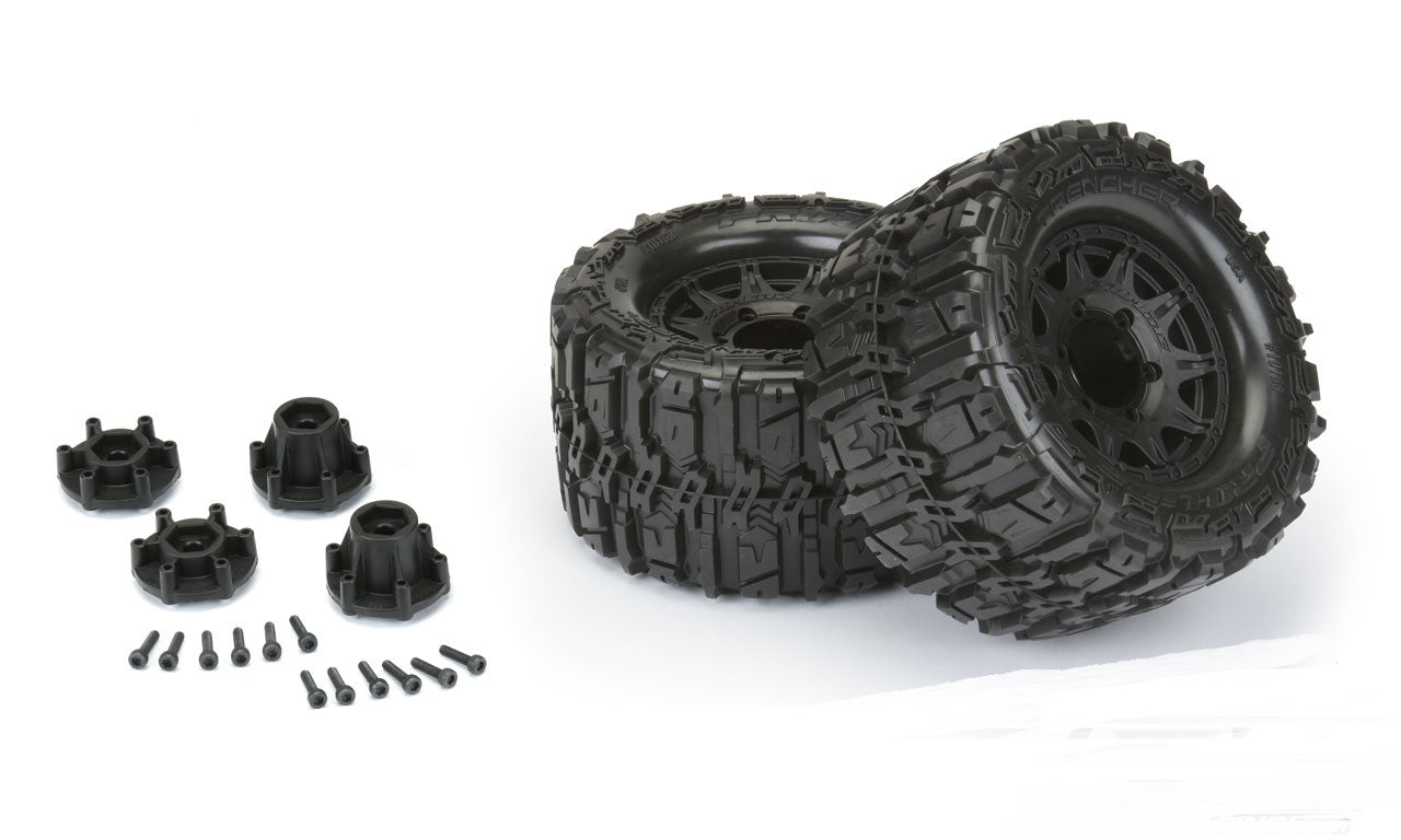 Pro-Line Racing 10168-10 Trencher HP 2.8" All Terrain Belted Truck Tires Mounted