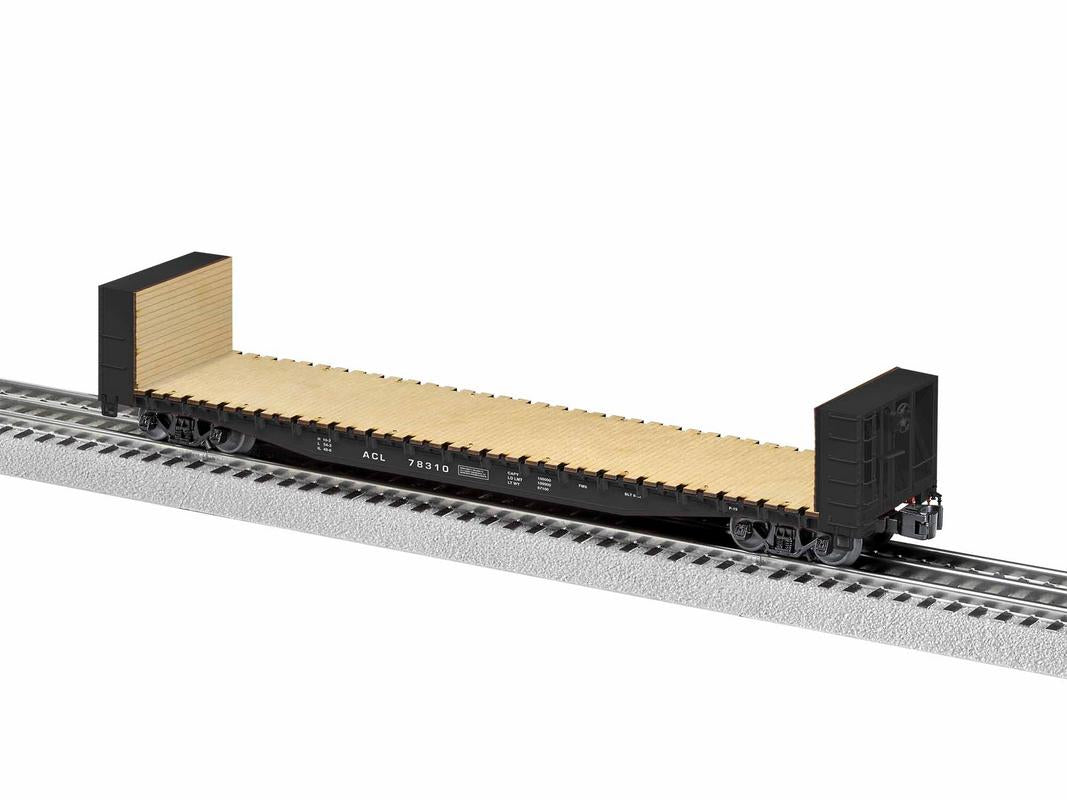 Lionel 1926381 O ACL 50' Bulkhead Flatcar #78310