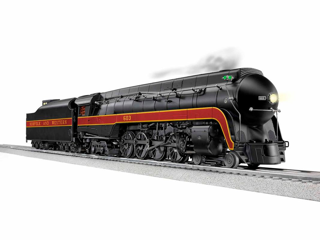 Lionel 1931350 O Norfolk & Western Legacy J Class 4-8-4 Steam Locomotive #603