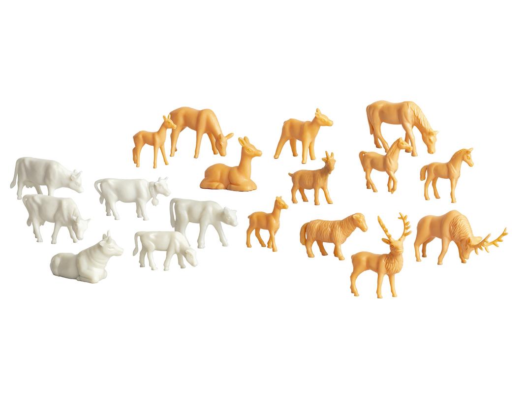 Lionel 1930310 O Unpained Animals Figures (Set of 36)