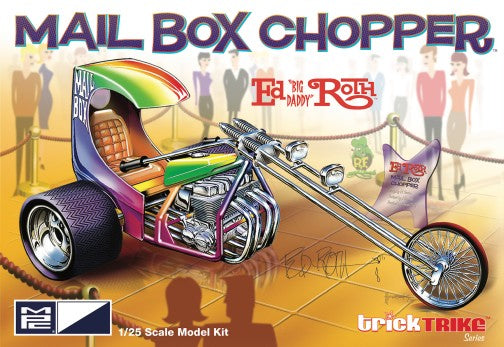 MPC 892 1:25 Ed Roth's Mail Box Chopper Plastic Model Kit