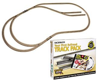 Bachmann 44596 HO Nickel Silver Your First Railroad EZ-Track Expansion Pack