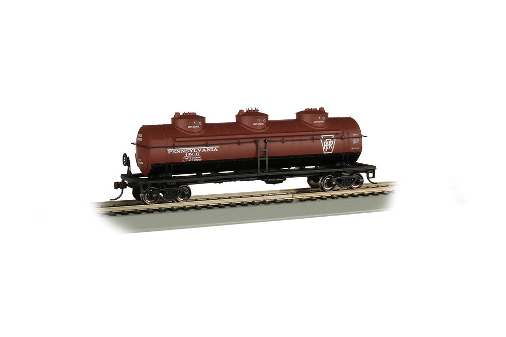 Bachmann 17108 HO Pennsylvania 40' Three Dome Tank Car #498647