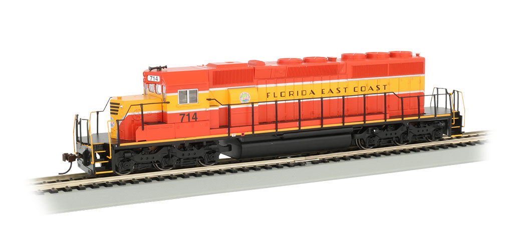 Bachmann 60918 HO Florida East Coast SD40-2 Diesel Locomotive #714 w/ DCC