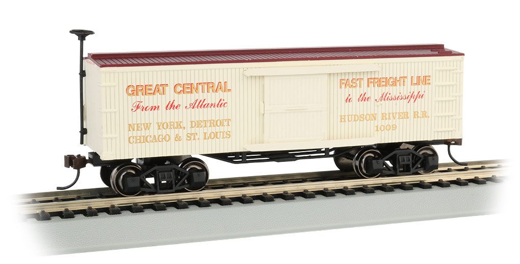 Bachmann 72308 HO New York Central & Hudson Old-time Box Car #1009