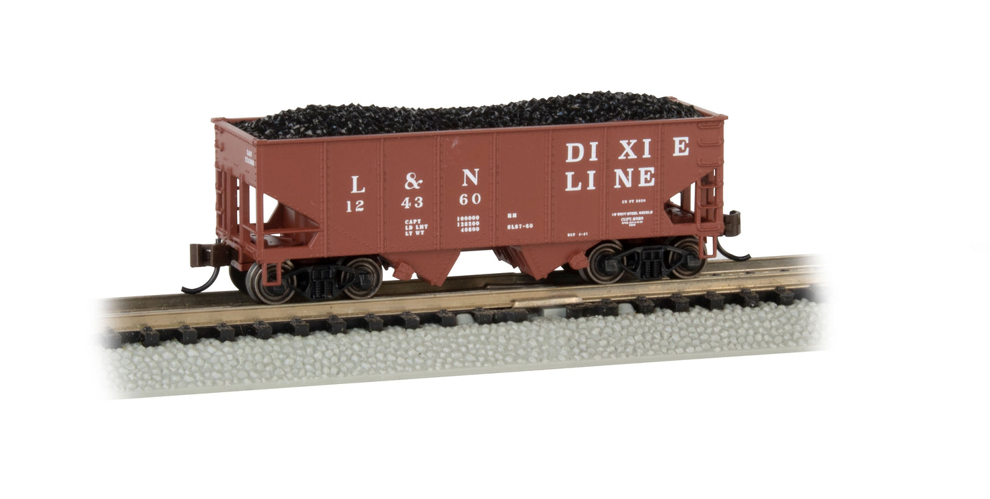 Bachmann 19560 N Louisville and Nashville USRA 55 Ton 2-Bay Hopper