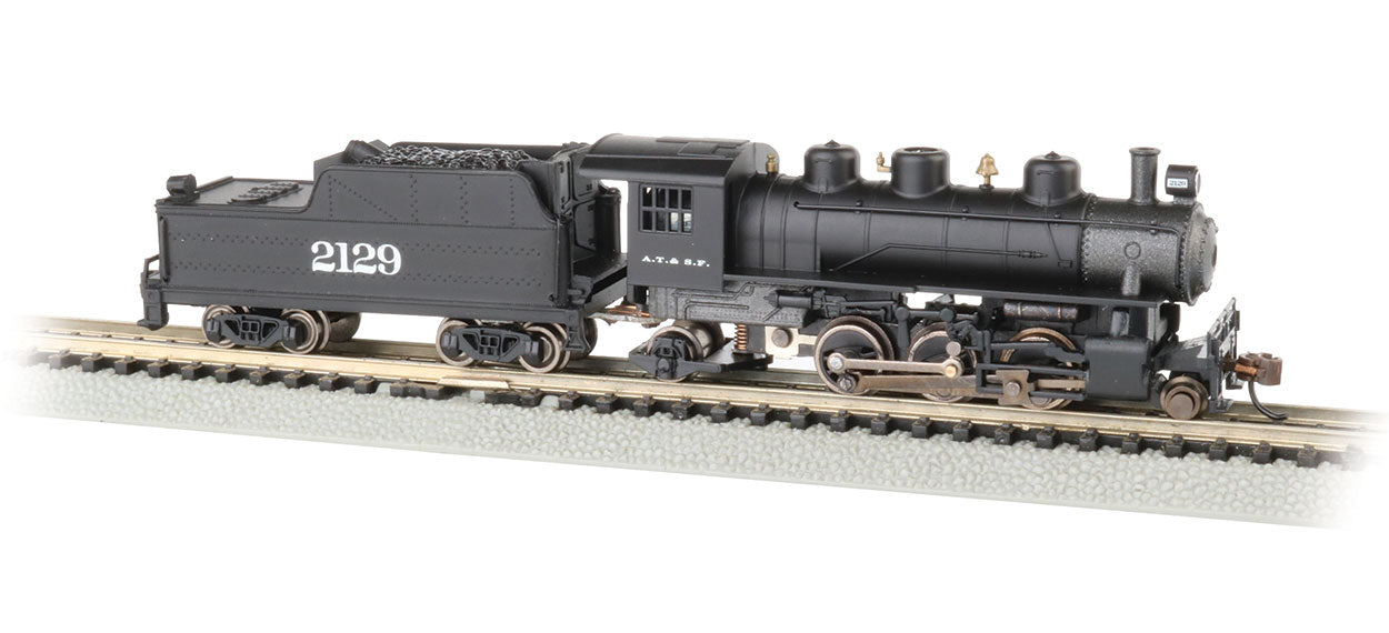 Bachmann 51555 N Santa Fe 2-6-2 Prairie Steam Locomotive & Tender #2129