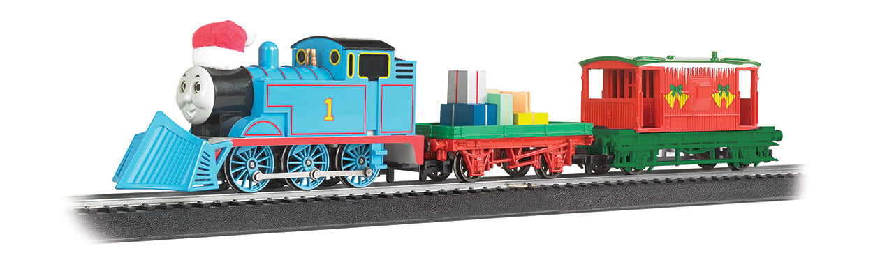 Bachmann 00755 Thomas Christmas Delivery HO Gauge Steam Starter Train Set