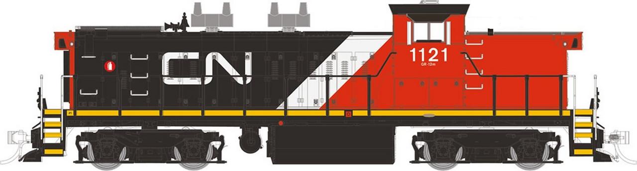 Rapido Trains 70551 N Canadian National GMD-1 1100-Series Diesel Loco #1160