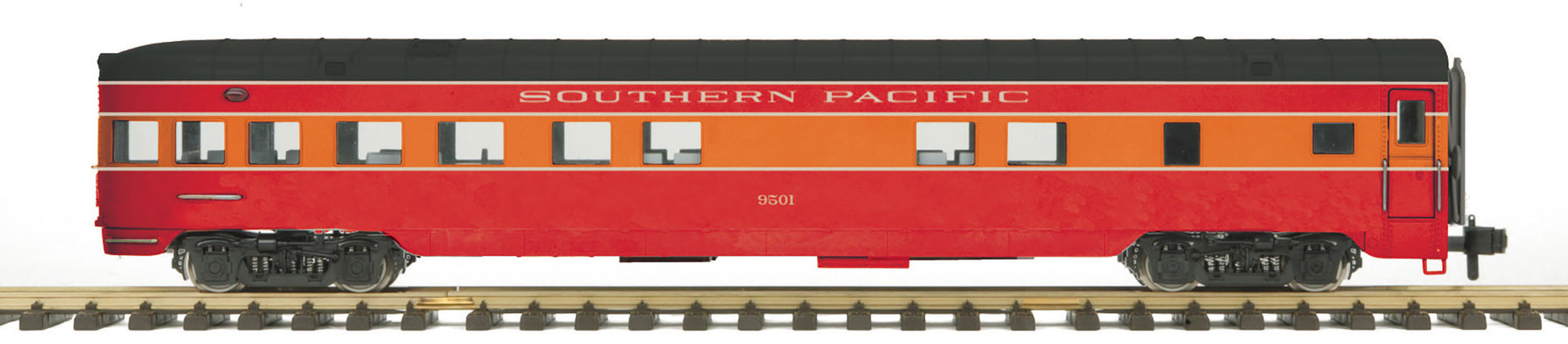 MTH 70-68033 G Southern Pacific One Gauge Streamlined Passenger Observation Car