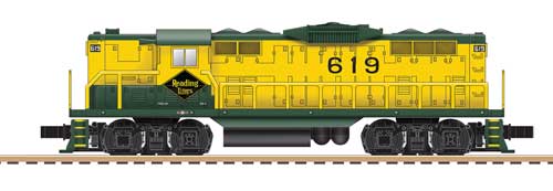 American Flyer 6-44117 S Reading FlyerChief GP7 Diesel Locomotive #619