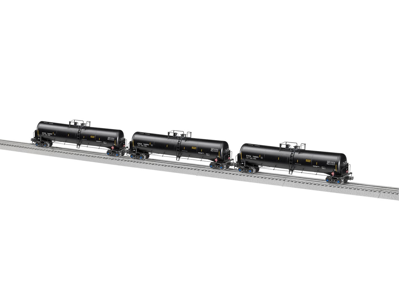 Lionel 1926760 O CTCX 30K Tank Car (Pack of 3)