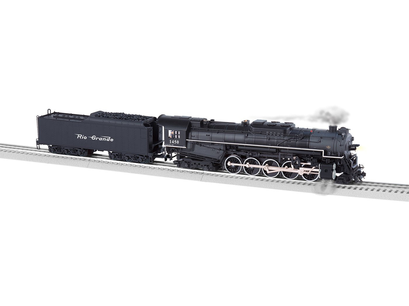 Lionel 1931750 O BTO Rio Grande Legacy 2-10-4 Steam Locomotive #1450