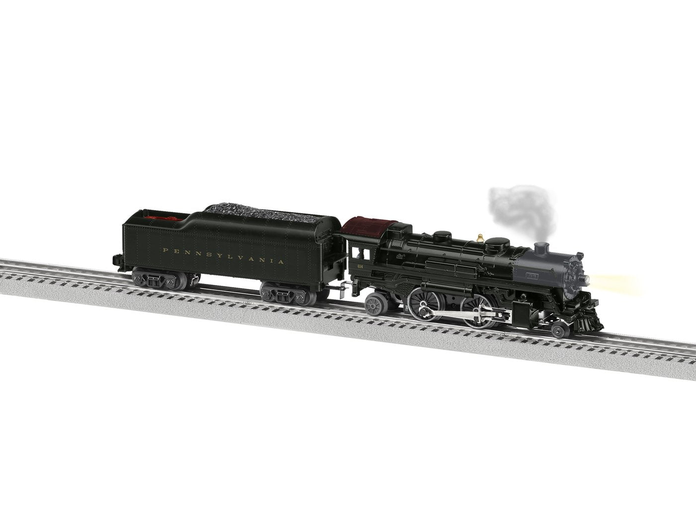 Lionel 1932130 O Pennsylvania LionChief 2-4-2 Steam Locomotive #614