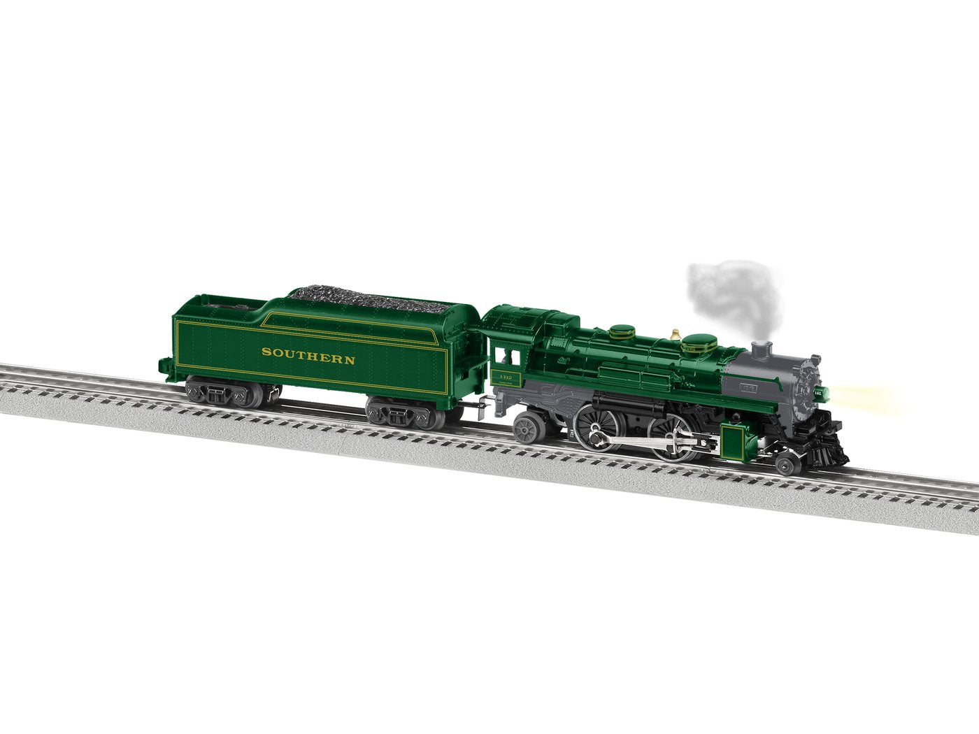 Lionel 1932150 O Gauge LionChie Southern 2-4-2 Steam Locomotive & Tender #1412