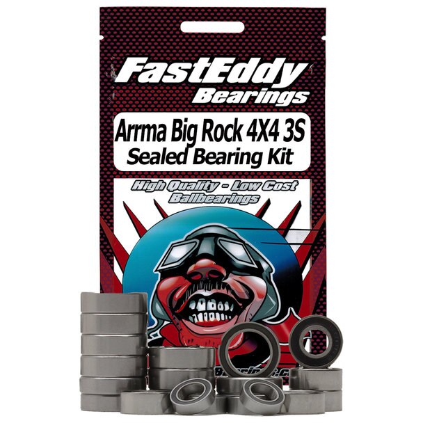 FastEddy TFE5863 Arrma Big Rock 4X4 3S Sealed Bearing Kit