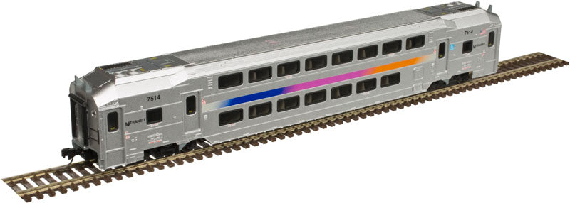 Atlas 40004055 N NJ Transit Multi-level Trailer #7542
