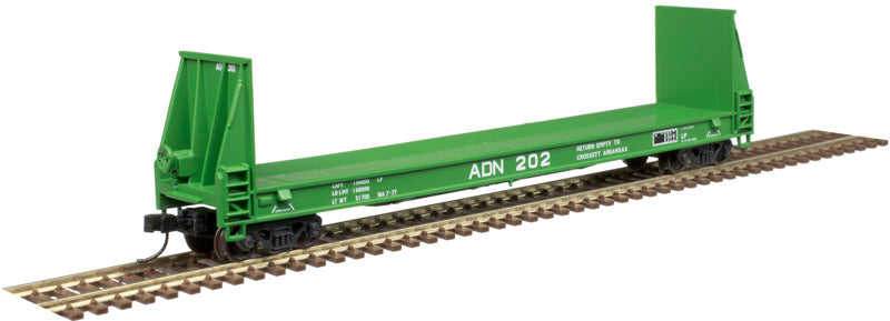 Atlas 50004860 N Ashley Drew & Northern 50' Sieco Pulp Flat Car #206