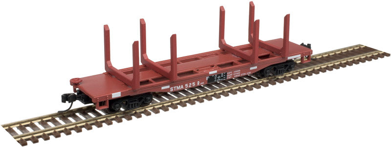 Atlas 50004943 N St. Maries River Railroad 45' Logging Flat Car #525