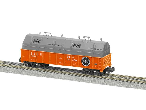 American Flyer 1919062 S Bessemer & Lake Erie Gondola Car with Coil Cover #32064