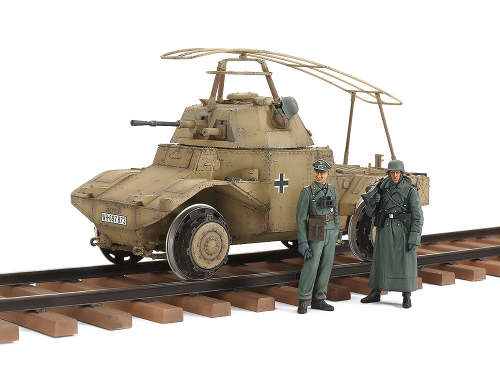 Tamiya 32413 1:35 German Armored Railway P204(f) Military Vehicle Model Kit
