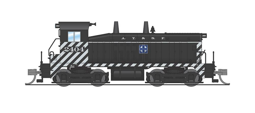 Broadway Limited 3860 N ATSF EMD NW2 Diesel Loco Sound/DC/DCC #2404